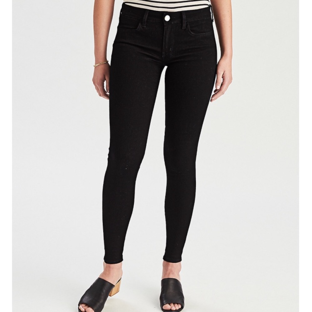 AE Black Skinny Jeans