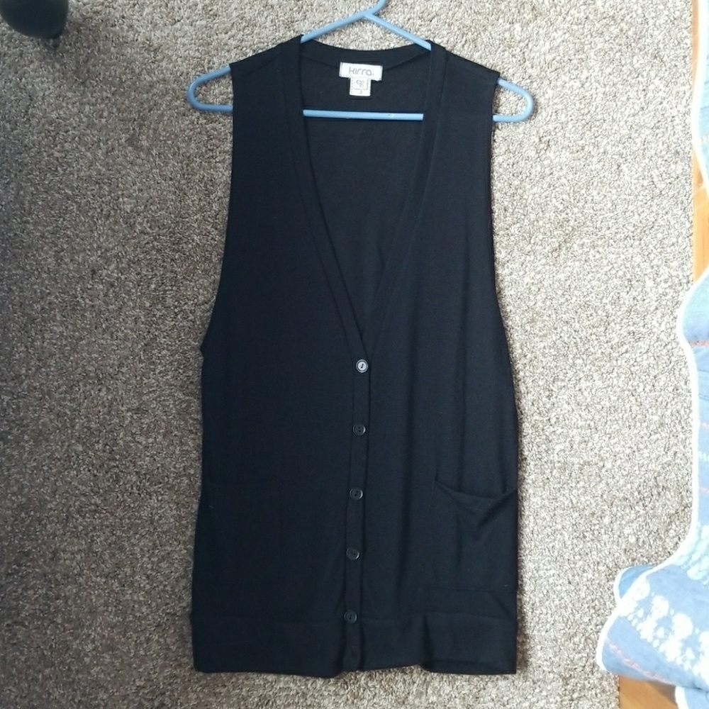 Black kirra vest