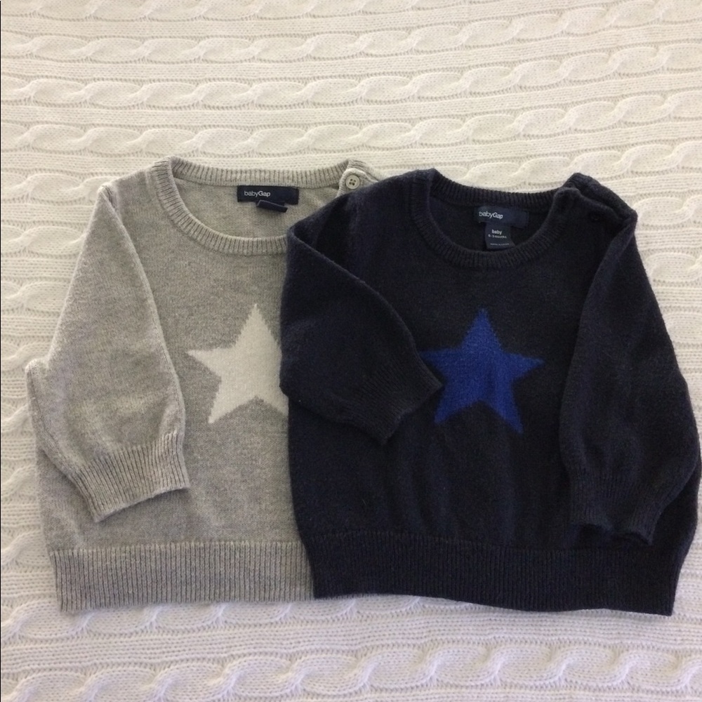 Lot of 2 Baby Gap Sweaters