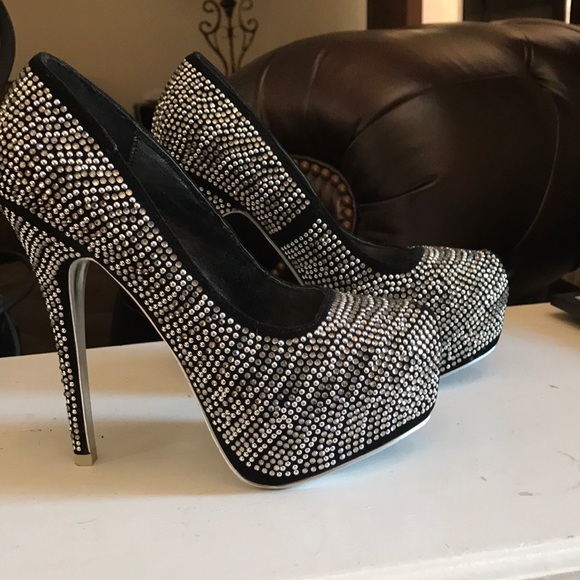 5 inch BLING HEELS - Picture 2 of 2