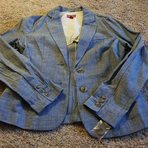 Denim blazer