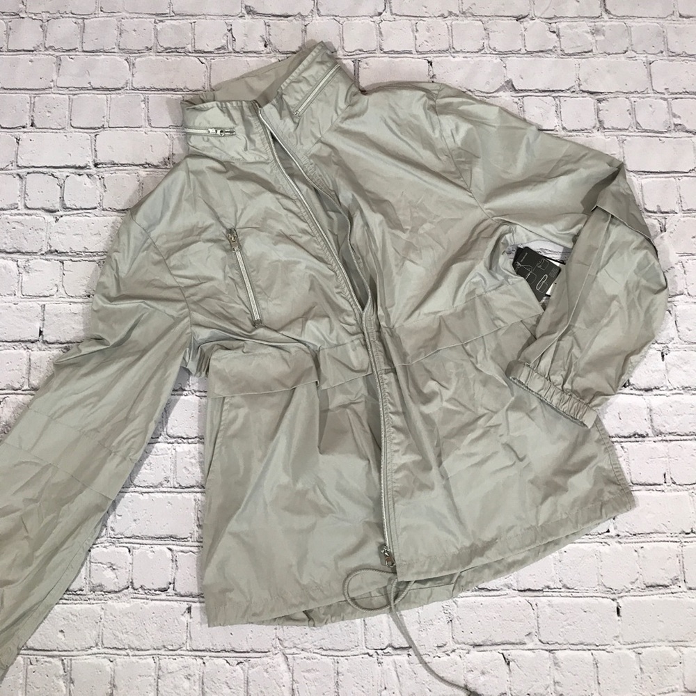 Grey Rain Coat