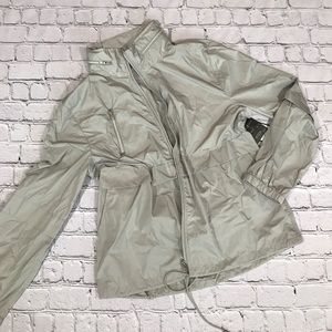 Grey Rain Coat