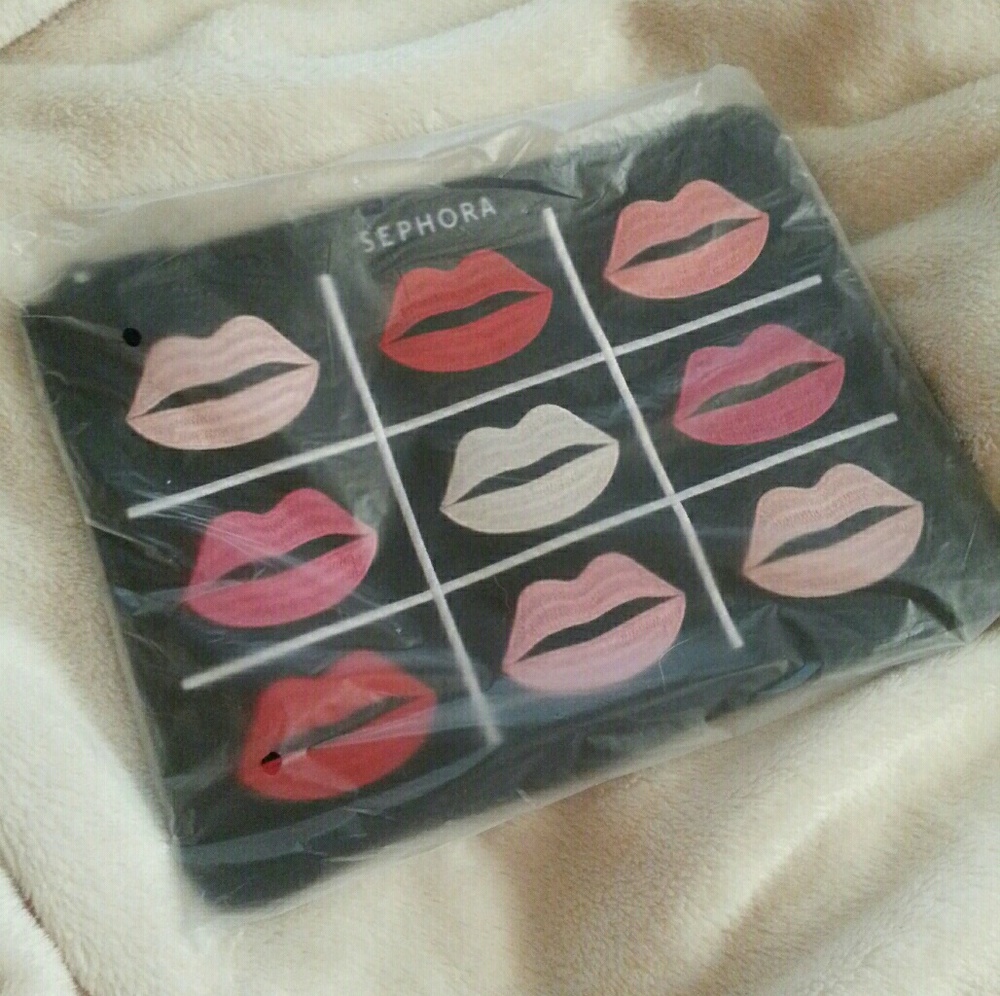 sephora lip makeup bag limited edition