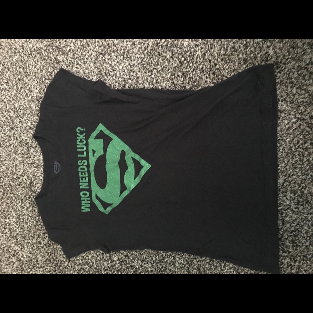 st patrick's day superman shirt