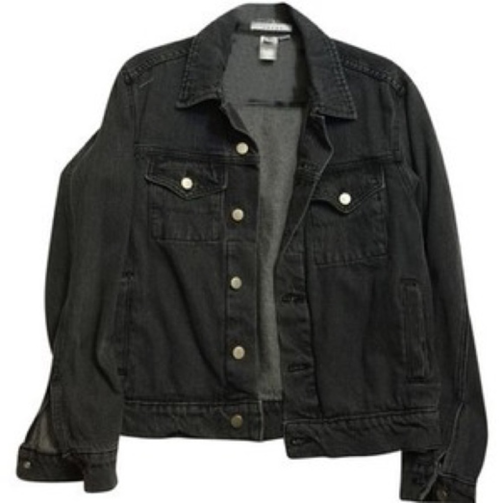 American Apparel Unisex Stone Wash denim jacket