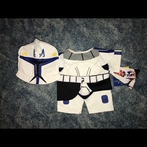 Star Wars Clone Trooper Build-A-Bear Outfit NWT