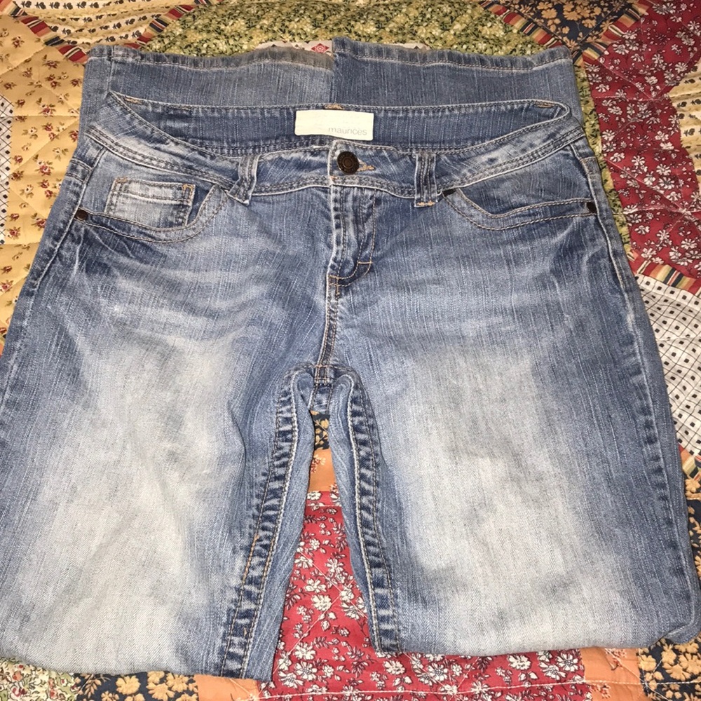 Maurices New Morgan Boot light wash jeans