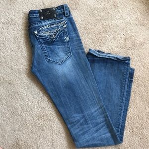 Miss Me medium wash boot cut jean