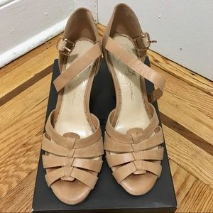 Jessica Simpson wedge heels