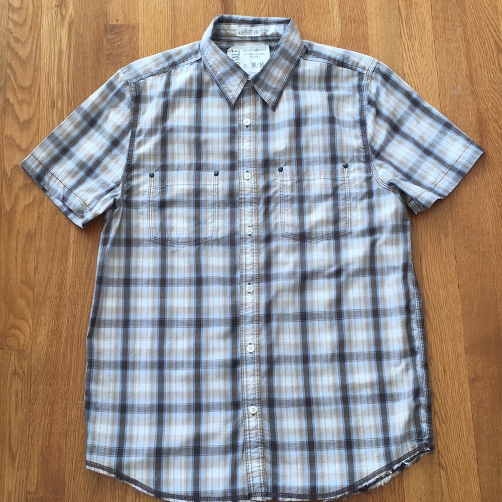 Men's Aeropostale Men's Plaid Shirt Size M