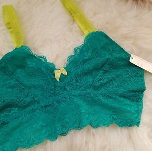 Honeydew intimates lace bralette, SIZE  small