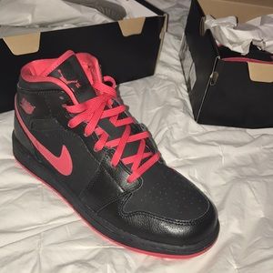 Girl Nike Jordan shoes