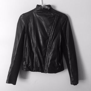 Trouvé Leather Moto Jacket