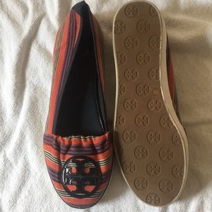 Tory Burch canvas flats
