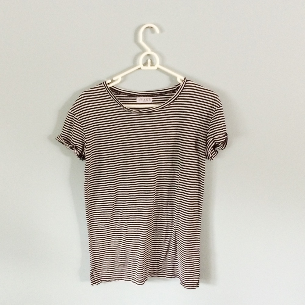 striped tee
