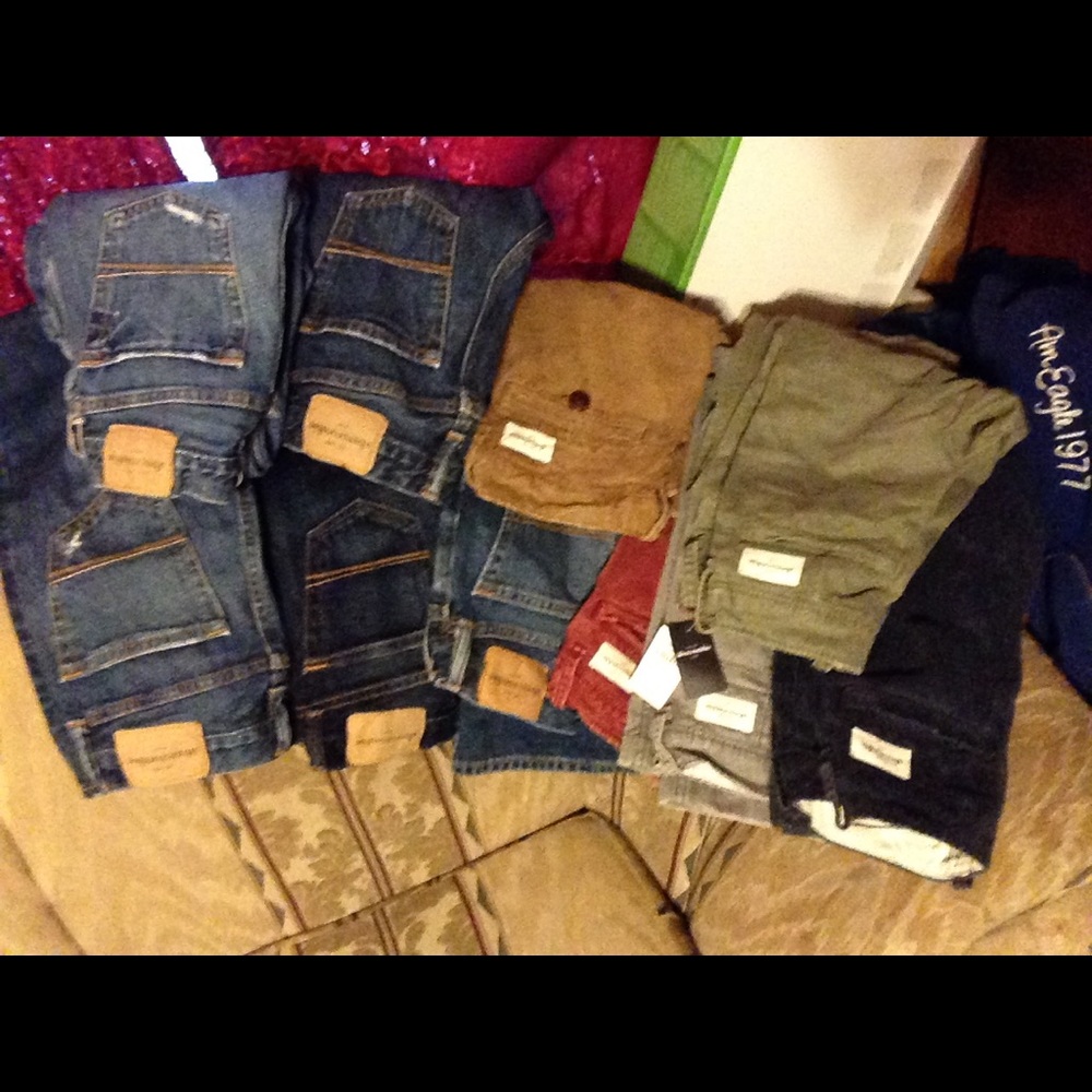 Abercrombie boys Sz 10 Jeans/Chinos lot (bad pics)