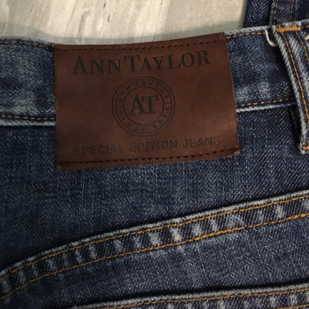 Ann Taylor Special Edition Jeans Slim 6 Ankle o - Picture 6 of 8