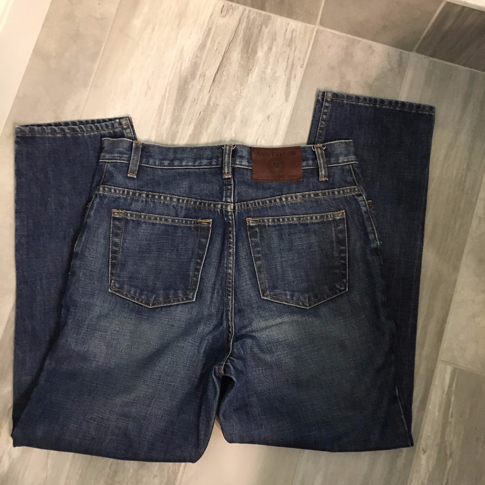Ann Taylor Special Edition Jeans Slim 6 Ankle o - Picture 4 of 8