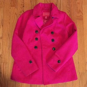 Girls London Fog Peacoat