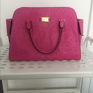 Michael Kors Collection Embossed Leather Gia Bag