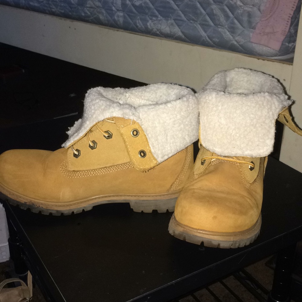 imberland Authentics Teddy Fleece Fold-Down