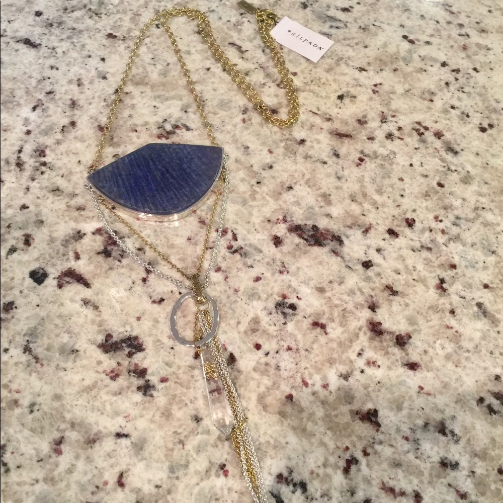 Silpada lapis necklace