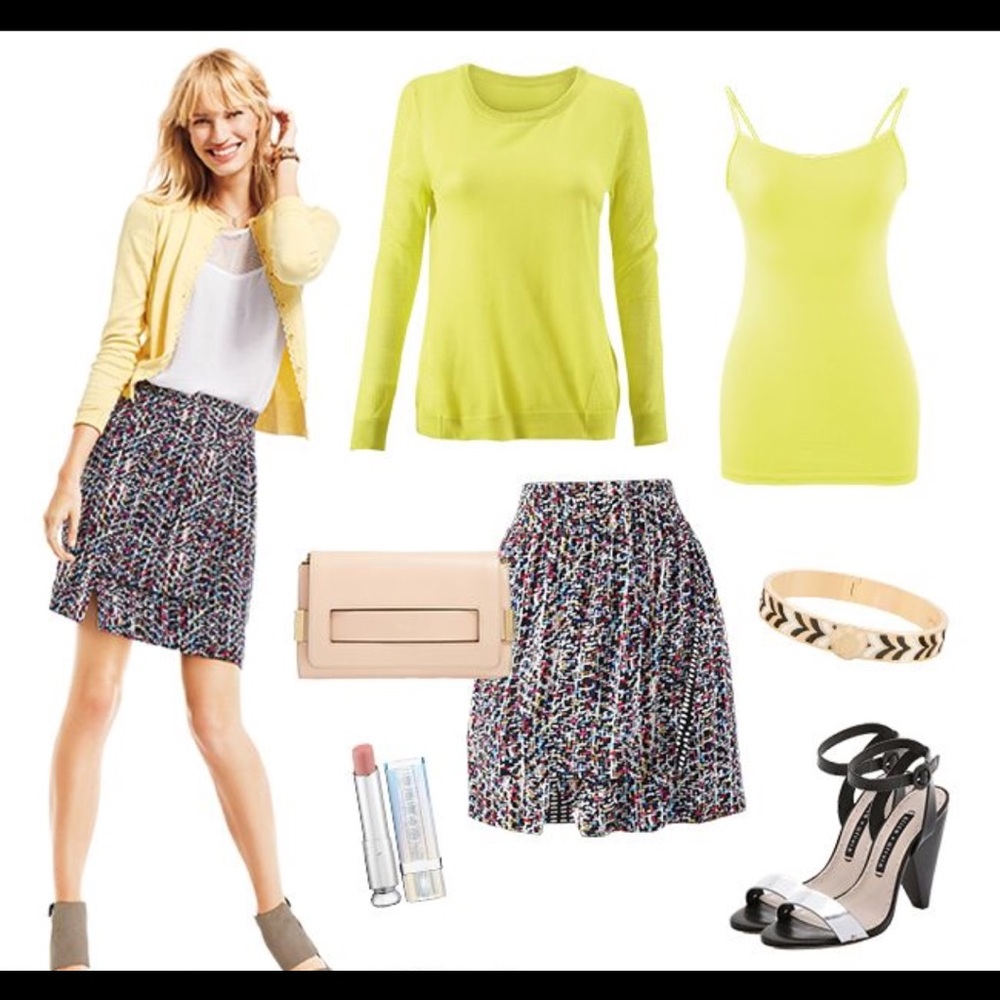 Cabi reversible skirt. Very soft and thick