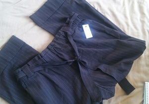 Lane Bryant pinned striped pants