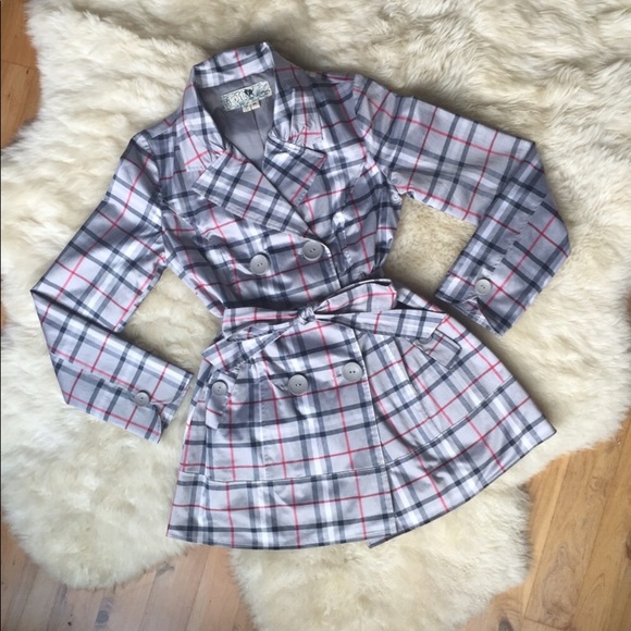 Jolt Jackets & Blazers - Jolt Plaid Jacket