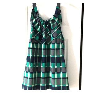 Ruffled multicolored Banana Republic strappy top