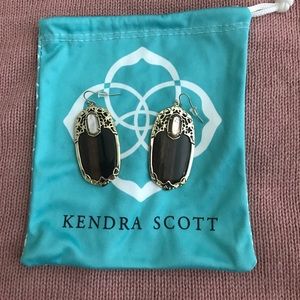 Kendra Scott tiger eye deva earrings