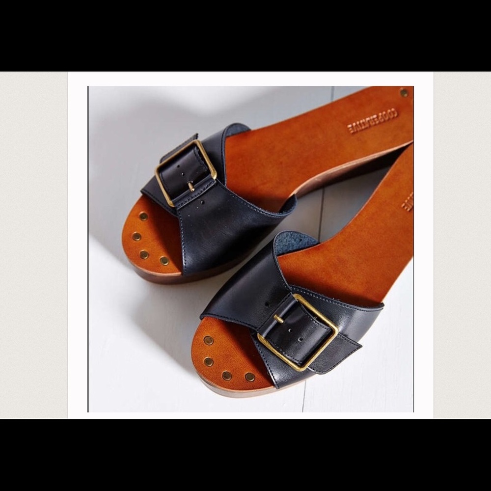 Cooperative Faith Platform Sandal byUrbanOutfitter