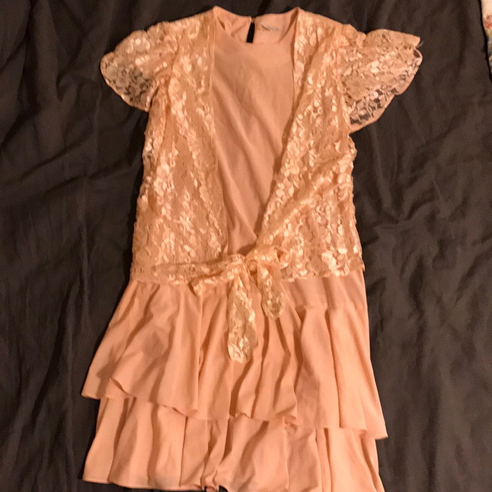 Fabulous 80's drop-waist dress