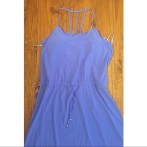 NWT Athleta Plus Size Lavender High Low Maxi Dress