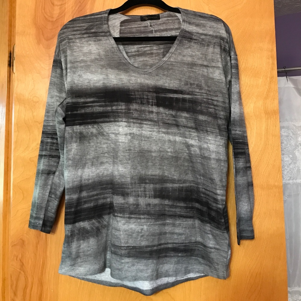 Black & grey sweater