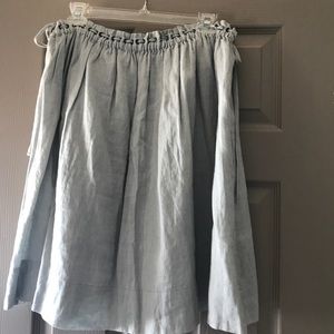 Gray skirt