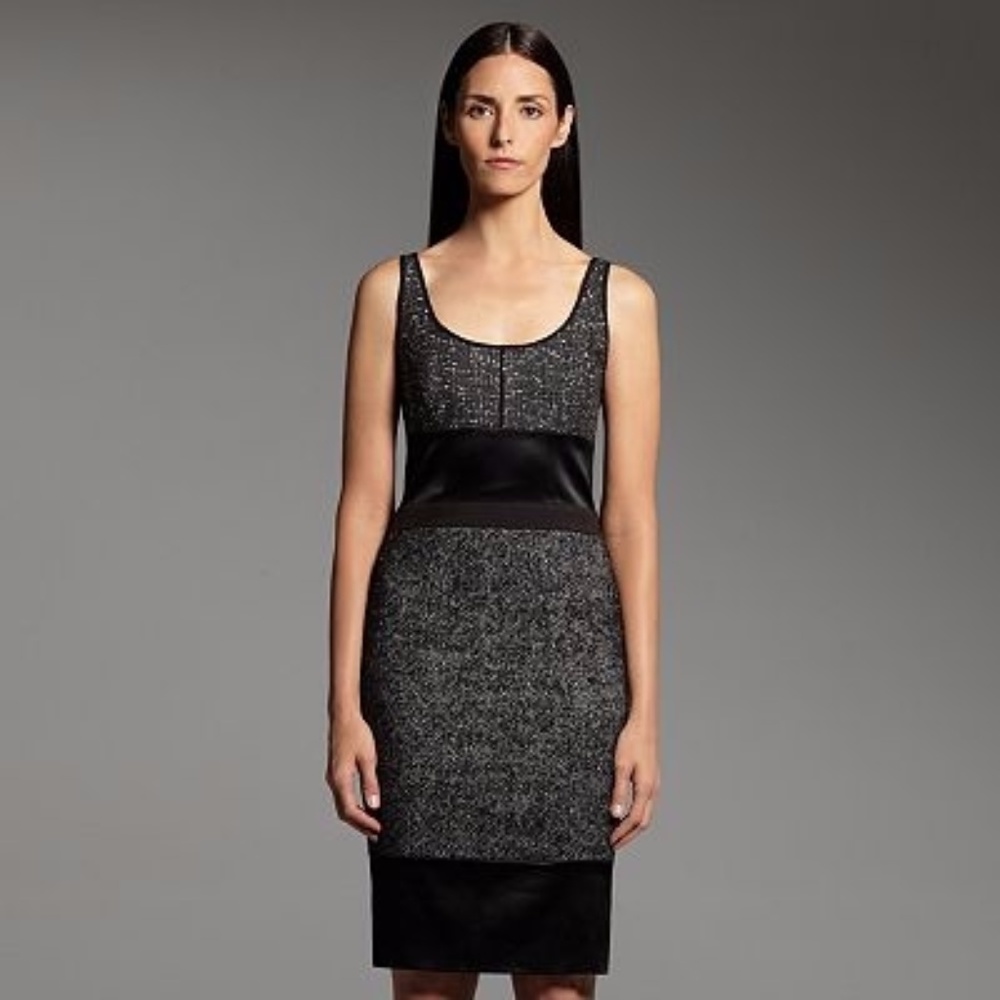 NWOT Narciso Rodriguez for DN Tweed Sheath Dress