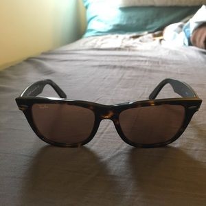 Original large wayfarer Rayban sunglasses