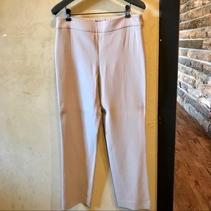 Worth side zip pants size 8, blush, never worn