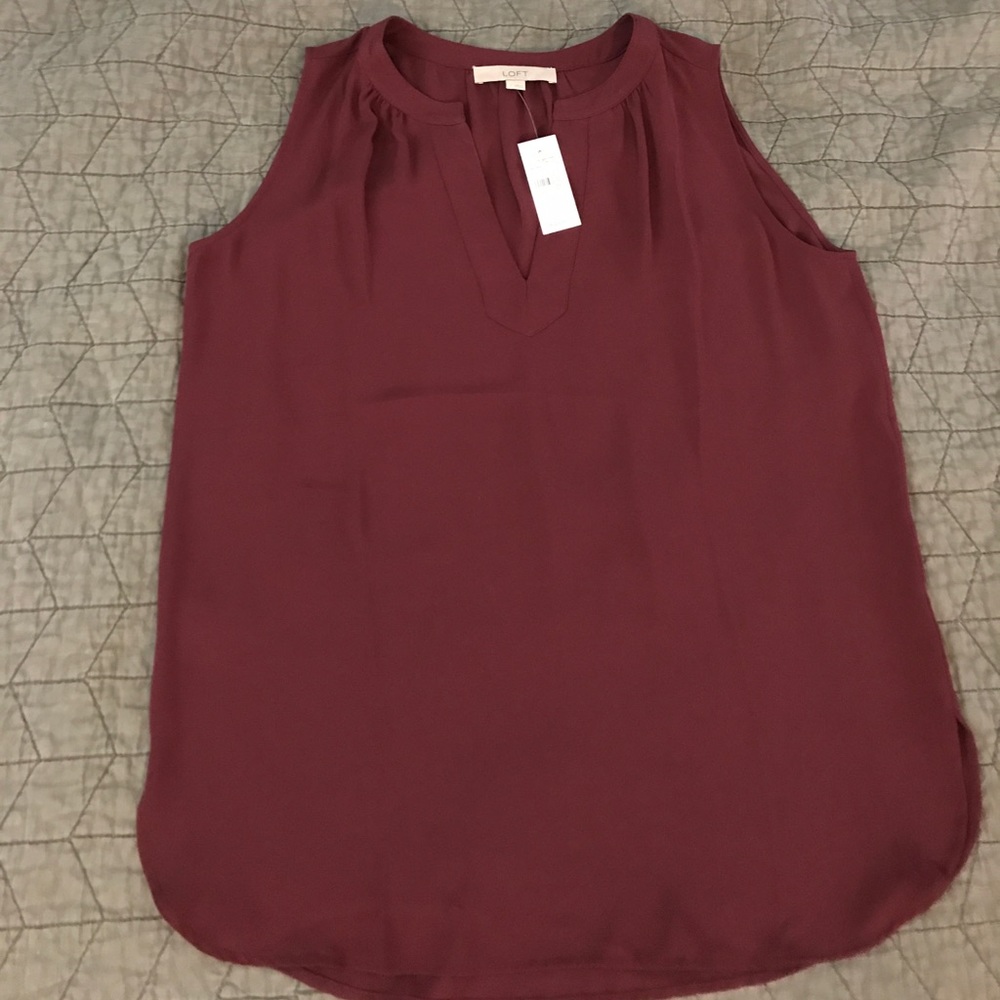 Loft Sleeveless Blouse