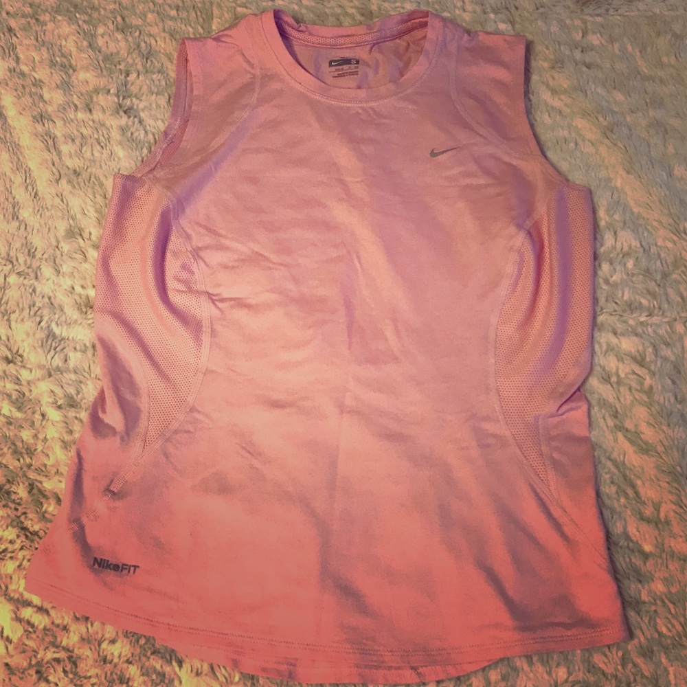 NikeFitDry top in pink