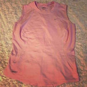 NikeFitDry top in pink