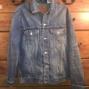 Men's Levi Trucker Denim Jacket Sz L