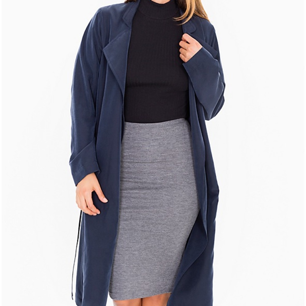 American Apparel Dylan Trench (navy)