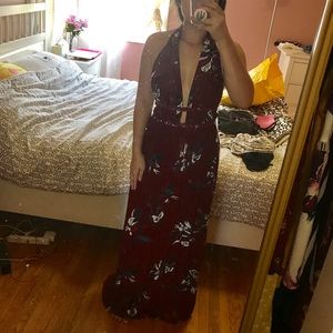 Backless maxi dress. Boutique!!