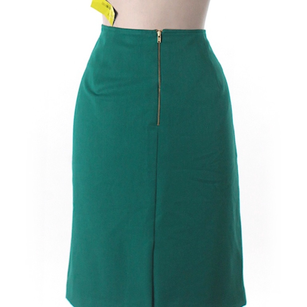 Eloquii Plus Size Work Pencil Skirt in Teal - Picture 2 of 2