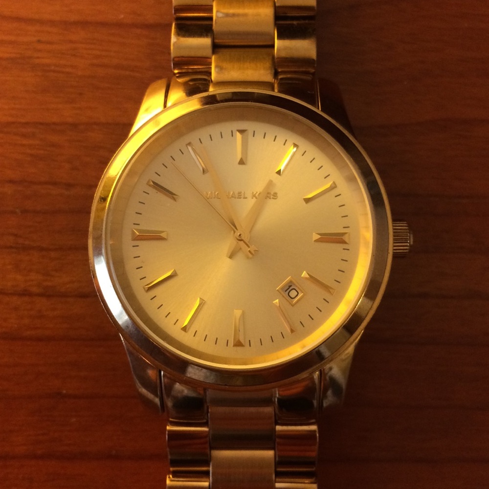 Michael Kors gold watch