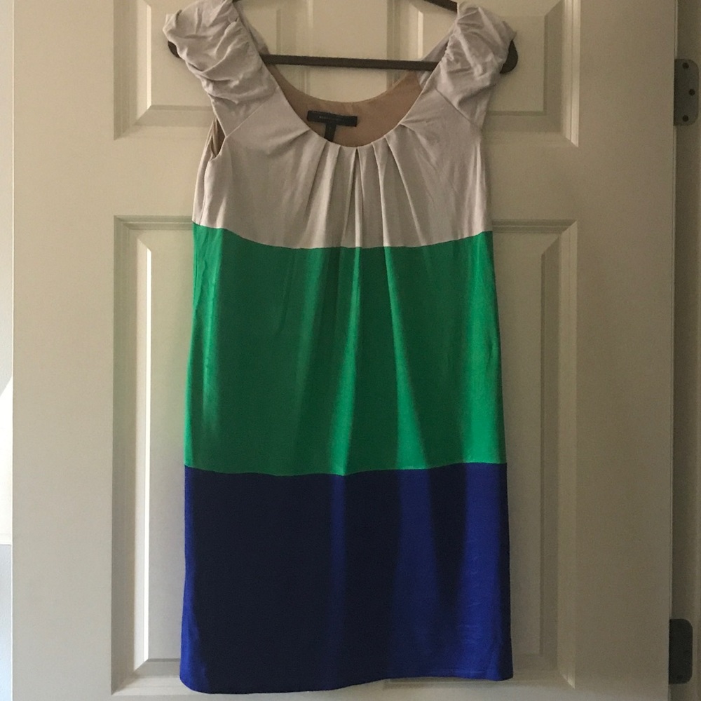 BCBGMAXAZRIA Colorblock Dress.