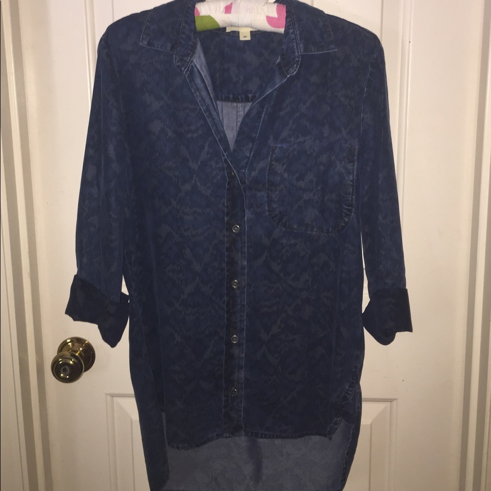 Cloth & stone chambray top